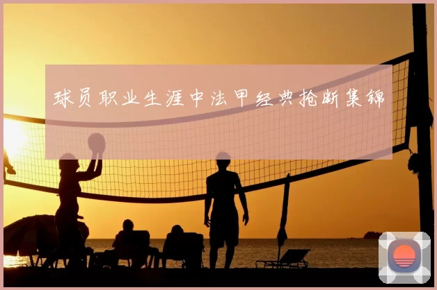 球员职业生涯中法甲经典抢断集锦