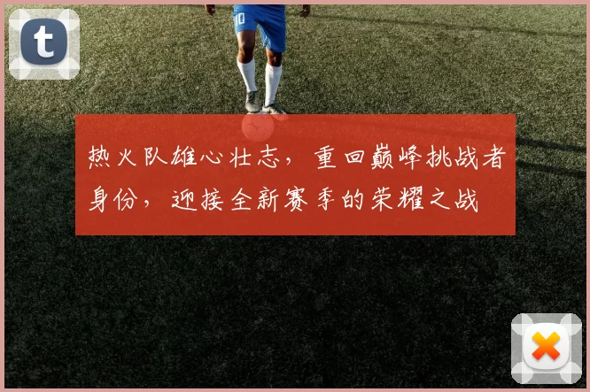 热火队雄心壮志，重回巅峰挑战者身份，迎接全新赛季的荣耀之战